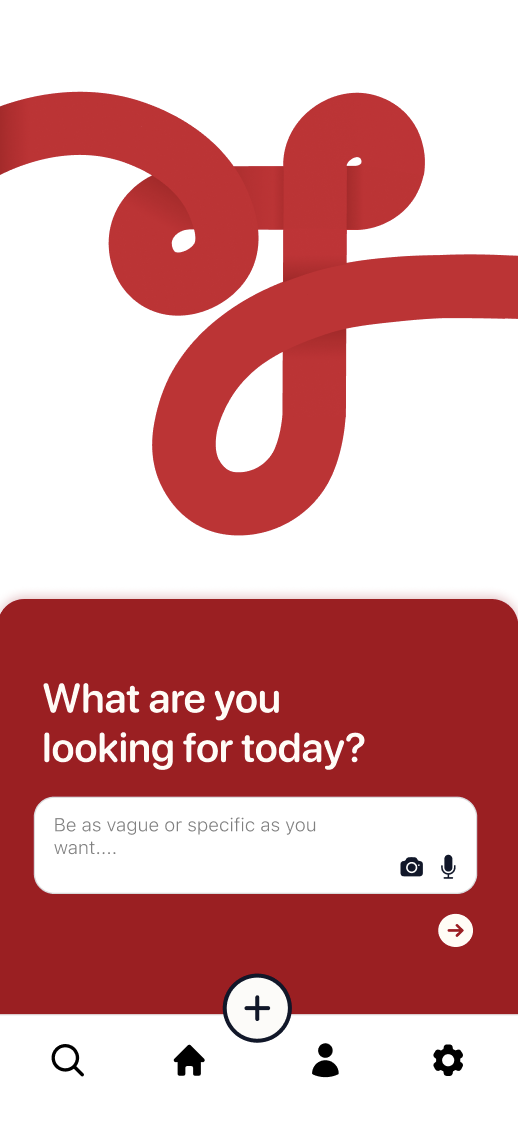 Treffa app showing personalized style recommendations
